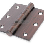 Bisagra de libro 89  x 89  x 3.02 mm cobre antiguo