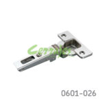 Bisagra sobrepuesta Salice  S200 Ø=35mm cuello 00 48x6mm 94° niquelada autocierre Espesor hasta 30mm