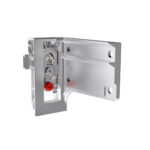 LIBRA H=7 Fijacion con tornillo con union para barra de aluminio derecha