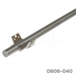 Sistema articulado para puerta de esquina Rincomatic "Compact32" H=697mm Acero inoxidable satinado