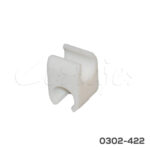 Conector central bco. para riel div. Stetik