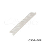 Soportes plasticos para frente interno Nova Pro F8 H=186 blanco