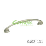 Jaladera Zamak cc 96 mm L=112 mm 4119 Z22 Niquel cepillado Tornillo #8 - 32X1"