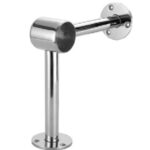 Sop comb a piso/pared tubular para sist de pasamanos
