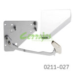 Brazo izq de sist plegable salice para pta de 600 mm