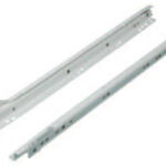 Corredera Grass 6600 L=550mm pintura epóxica blanca Extensión parcial