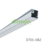 (0701-120)-Perfil aluminio 4021 19x20 mm para cristal L=5,80m E16