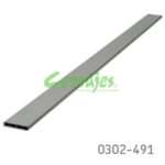 Barra divisoria alu recortable 1150 mm Nova Pro gris