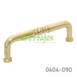 Jaladera Latón cc 76 mm L=87 mm 2029 L15 Latón pulido