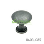 Botón Zamak Ø=30 mm 3027 Z30 Pewter antiguo Tornillo M4x25mm
