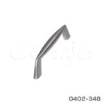 Jaladera Zamak cc 96 mm L=116 mm 4285 Z22 Niquel cepillado Tornillo M4x25mm