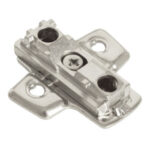Base para bisagra  Grass B3H/RH-3 4.3/4.2/37  niquelada Acero