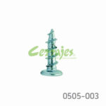 Tornillo p/corredera epóxica cabeza trunca "Undercut" #6 x1/2" (12,7mm) PH1 Zincado con punta T17
