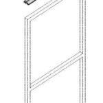 Perfil superior 80 aluminio 61110024.009