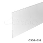Frente Interno Nova Pro F8 H=186 para cajón de 1,2 m de ancho blanco