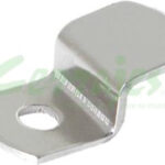 Soporte metalico de quiebre para cristal