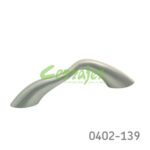 Jaladera Zamak cc 64 mm L=95 mm 4125 Z22 Niquel cepillado Tornillo #8 - 32X1"