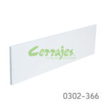Panel divisor 500 mm blanco para trio max