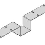 Soporte conector para cubierta idra, leda, eco aluminio