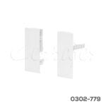 Enganche frontal para cajón interno Cerrajes "Stetik Slim" H=88mm blanca