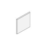 Cubierta plastica para lateral Nova Pro blanca