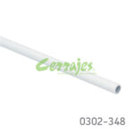 Riel frontal para cajón interno HS Cerrajes "TrioMax T6" L=1105mm blanco RAL9010