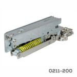 Sistema de levantamiento muelle amarillo-neut Salice"Wind" H=57mm L=202mm Fuerza"D" automática(Push)
