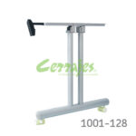 Base piano para mesa plegable (2 pzs) h 710 mm alum
