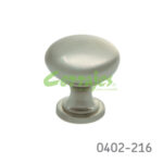 Botón Zamak Ø=30 mm 4240 Z22 Niquel cepillado Tornillo #8-32X1"