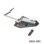 Componente Sistema de levantamiento izquerdo Salice"Evolift Flap"H=300-600mm ligero automática(Push)
