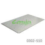 Piso multiperforado Inox 802x500 mm