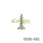 Tornillo para bisagra americana #6 x1/2" (12,7 mm) PH2 Niquelado con punta