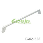 Jaladera Zamak cc 224 mm L=237 mm 4415 Z22 Niquel cepillado Tornillo M4x25mm