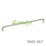 Jaladera Acero Inoxidable 304 cc 288 mm L=298 mm 4033 I14 cepillado Tornillo #8 - 32X1"