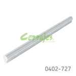 Jaladera Aluminio cc 160 mm L=200 mm 4478 A35 Anodizado natural mate Tornillo #8 - 32X1"
