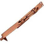 Pasador de embutir con gancho de 305 mm cobre ant