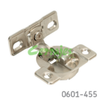 Bisagra para gabinete americano Grass TEC863 "FaceFrame" Ø=35mm 1 - 7/16" 45x9,5mm 108° niquelada