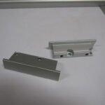 Remate para jaladera embutida Cerrajes Anodizado Natural mate