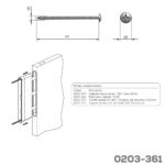 Tornillo diametro 4*60 mm para LIKU - Image 2