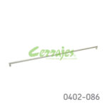Jaladera Acero Inoxidable cc 736 mm L=748 mm 4074 I14 cepillado Tornillo #8 - 32X1"