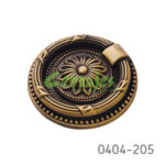 Jaladera de aro Zamak Ø=38 mm 2081 Z17 Latón antiguo obscuro