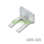 Componente superior para ménsula para cristal de 4 a 8mm Italiana Ferramenta "Kubic" Capacidad 20Kg