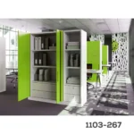 Sistema EXEDRA para puerta retractil derecha W=500-700 mm H1930-2230 mm
