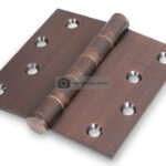 Bisagra de libro 101 x 101  x 3.0 mm cobre antiguo