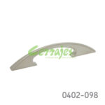 Jaladera Zamak cc 96 mm L=136 mm 4094 Z23 Niquel mate Tornillo #8 - 32X1"