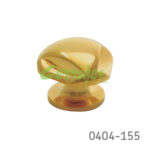 Botón Zamak Ø=33 mm 2002 Z26 Oro brillante Tornillo #8-32X1"