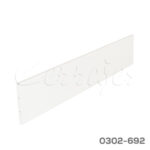 Panel extensión lateral Cerrajes "Ritma Cube" blanco RAL9010