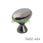Botón Zamak L=21 mm 4279 Z24 Niquel negro Tornillo M4x25mm