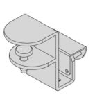 Conector para escritorio aluminio