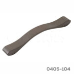 Jaladera Zamak cc 160 mm L=193 mm 4600 Z94 Gris noche Tornillo M4x25mm